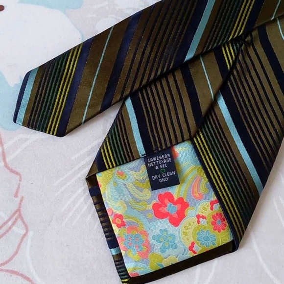 Ted baker silk tie - Picture 5 of 6